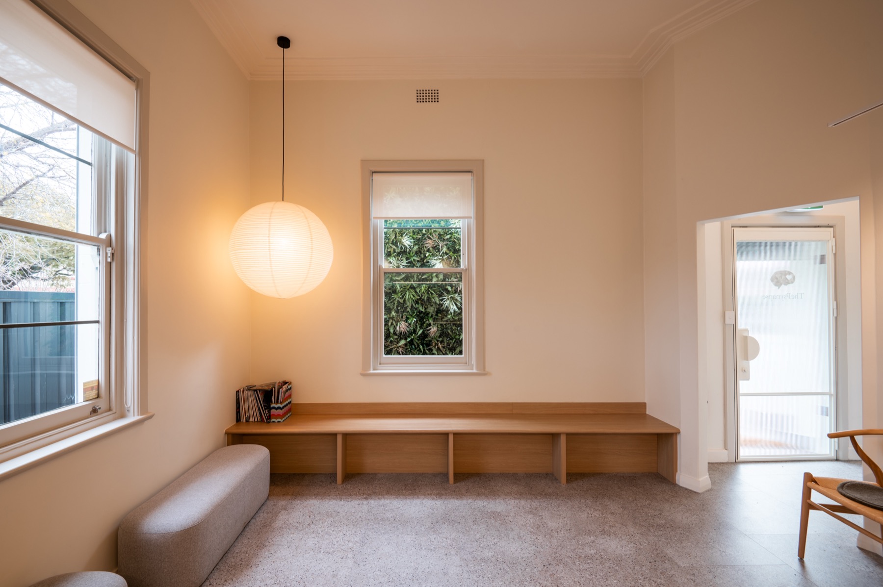 The Psynapse mental health clinic waiting area in Gilberton, Adelaide